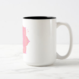 "Morning Elixir: Aufstieg und Sip-Tasse" Zweifarbige Tasse