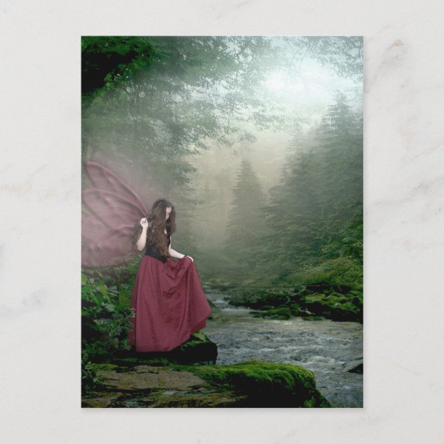 Morning Fairy Postkarte (Vorderseite)