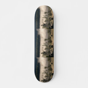 Morning Fog in den Adirondacks Skateboard