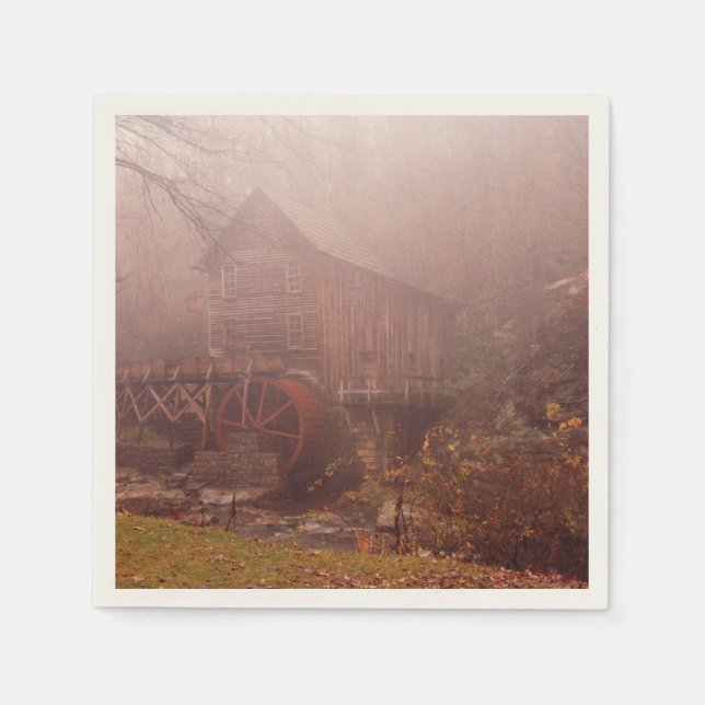 Morning Fog Serviette (Vorderseite)