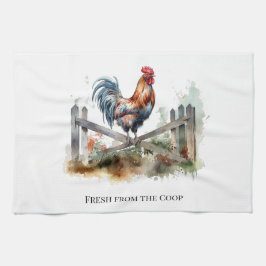 Morning Gloriage: Wasserfarbenröhre, maßgeschneide Geschirrtuch