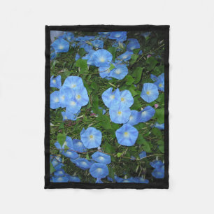 "Morning Glories" Fleecedecke