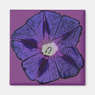 Morning Glory Abstrakt Magnet