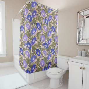 Morning Glory Art Nouveau Duschvorhang