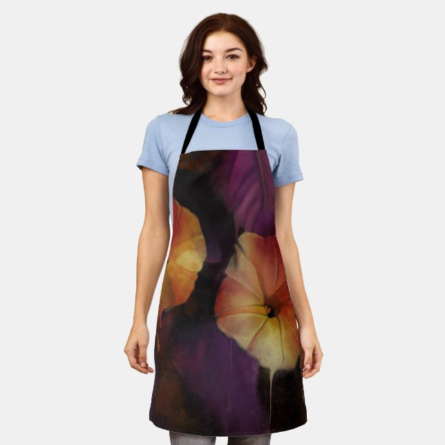 Morning Glory Blume Schürze (Getragen)