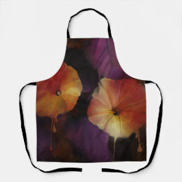 Morning Glory Blume Schürze