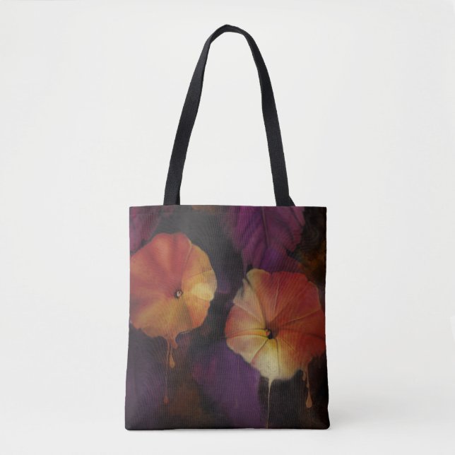 Morning Glory Blume Tasche (Vorderseite)