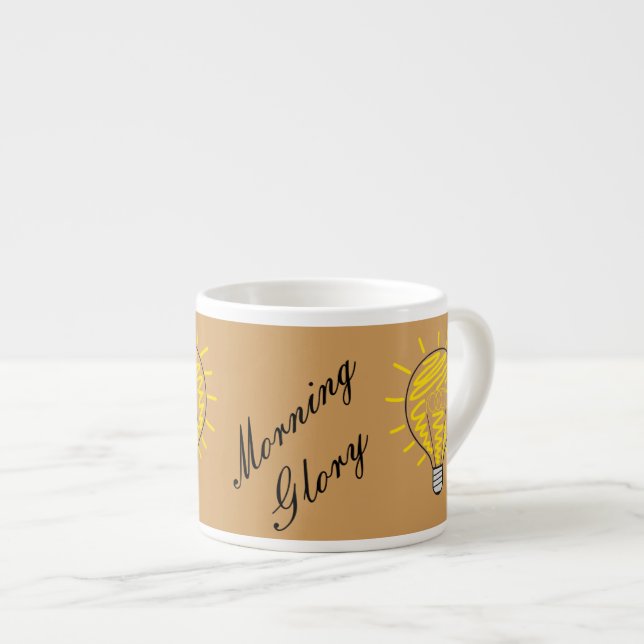 Morning Glory Espressotasse (Vorderseite Rechts)