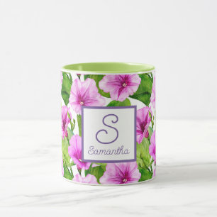 Morning Glory Floral Tasse