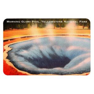 Morning Glory Pool, Yellowstone Nationalpark Magnet