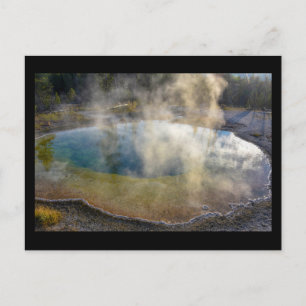 Morning Glory Pool, Yellowstone Nationalpark Postkarte