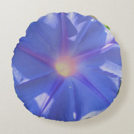 Morning Glory Rundes Kissen