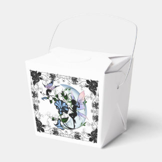 Morning Glory Shadow Fairy und kosmische Katze Geschenkschachtel