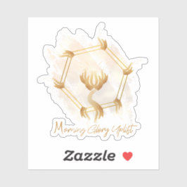 Morning Glory Uplift Logo Vinyl Sticker