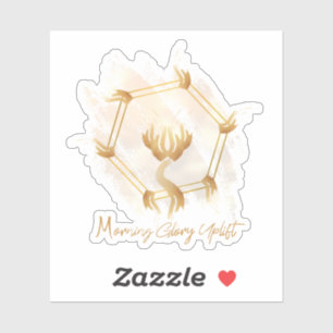 Morning Glory Uplift Logo Vinyl Sticker