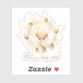 Morning Glory Uplift Logo Vinyl Sticker