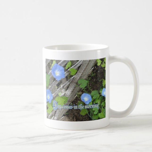 Morning Glory Watercolor Kaffeetasse (Rechts)
