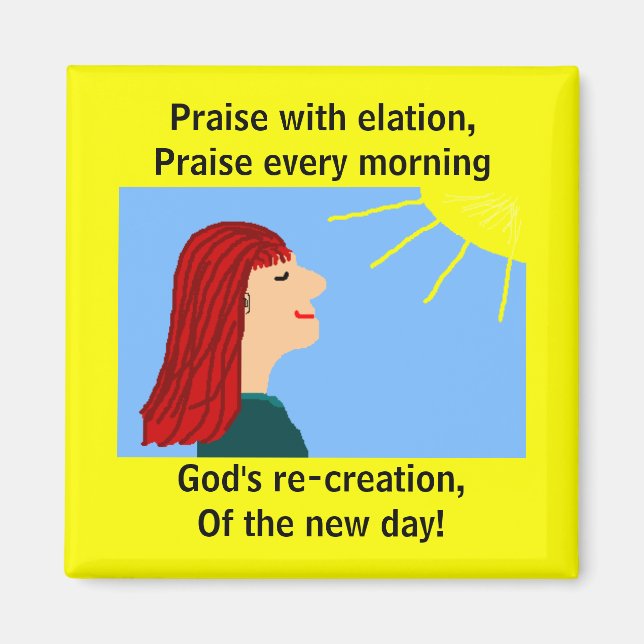 MORNING HAT BROKEN - Magnet (Vorne)