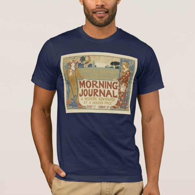 Morning Journal Poster T-Shirt (Vorderseite)
