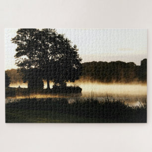 Morning Lake Scene 20x30 1014pc jpcna