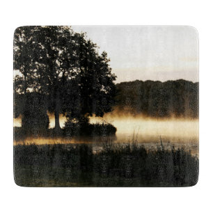 Morning Lake Scene cbcc Schneidebrett