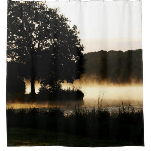 Morning Lake Scene Duschvorhang