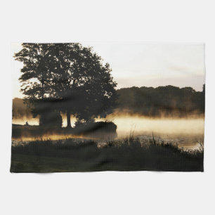 Morning Lake Scene ktcn Geschirrtuch