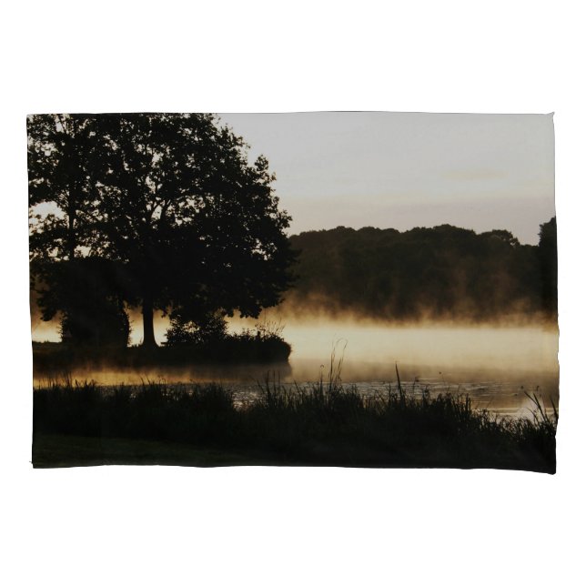 Morning Lake Scene pccnm Kissenbezug (Vorderseite)