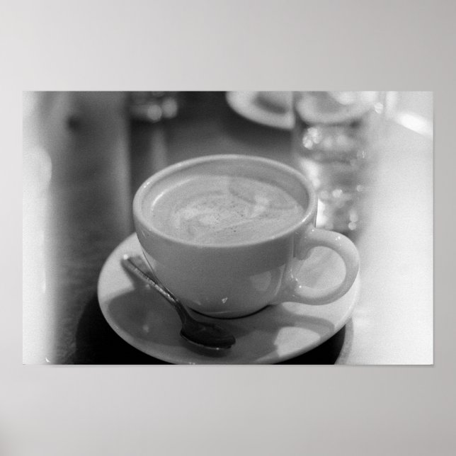 Morning Latte Poster (Vorne)