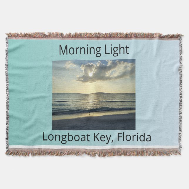Morning Light Coastal Serenity Decke (Vorderseite)