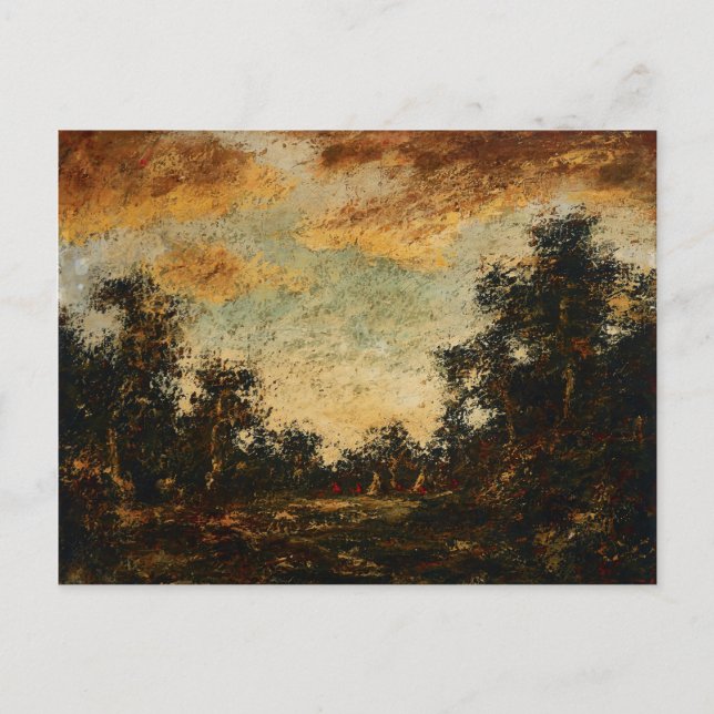 Morning Light von Ralph Albert Blakelock (1902) Postkarte (Vorderseite)