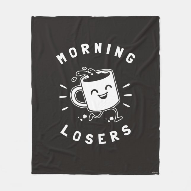 Morning Losers Fleecedecke (Vorderseite)