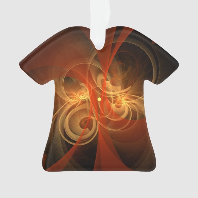 Morning Magic Abstrakt Art Acrylic Shirt Ornament (Vorderseite)