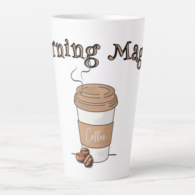 Morning Magic - Kaffee-Tasse Milchtasse (Vorderseite)