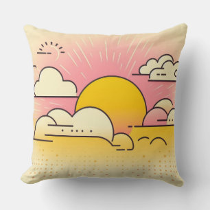 Morning Magic Sunrise Kissen