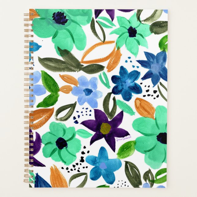 Morning Mint planner (Devant)