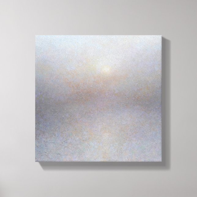 Morning Mist Leinwanddruck (Vorderseite)