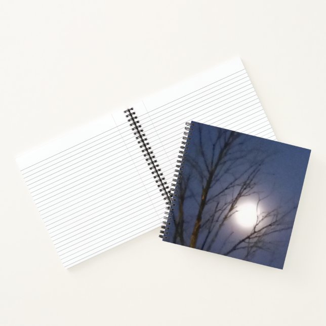 Morning Moonlight Notizbuch (Innenseite)