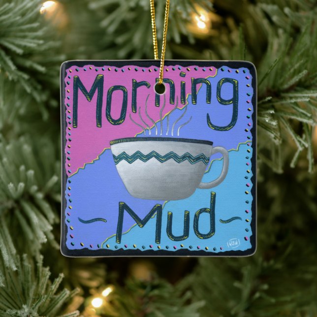 Morning Mud Keramikornament (Baum)