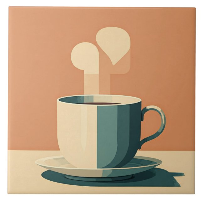 Morning Ritual Fliese (Vorderseite)