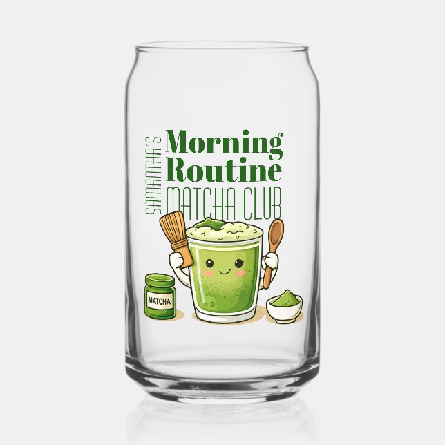 Morning Routine Matcha Club Personaliezed (Recto)