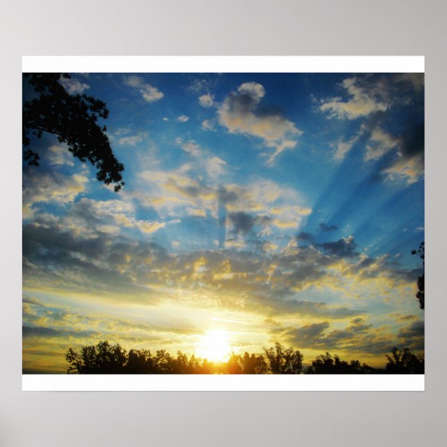 morning sunrise poster (Vorne)
