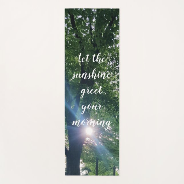 Morning Sunrise Yoga Mat Yogamatte (Vorderseite)