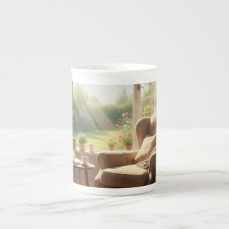 Morning Sunshine in the Living Room – Peaceful Tea Prozellantasse