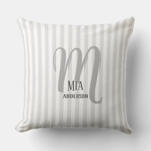 Morning Vibe Personalisiert Monogram Kissen