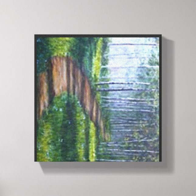 "MORNING WALK" CANVAS DRUCKEN LEINWANDDRUCK (Vorderseite)