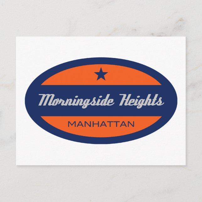 Morningside Heights Postkarte (Vorderseite)