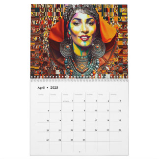 Moroccan Amazigh Beauty Calendrier