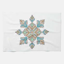 Moroccan Embroidery Star Geschirrtuch