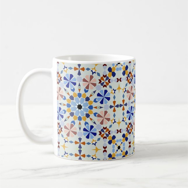 Moroccan Zelije!Moroccan Zellige Kaffeetasse (Links)